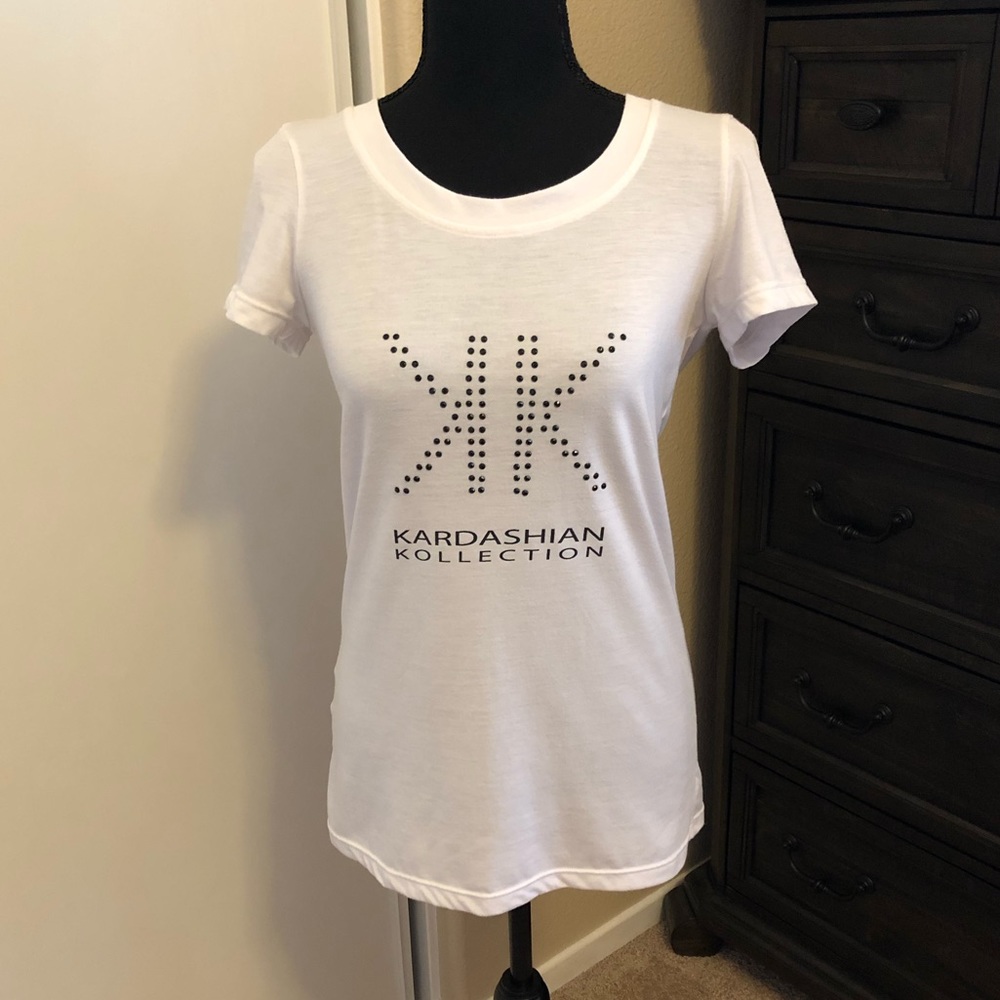 White Tee Kardashian Kollection
